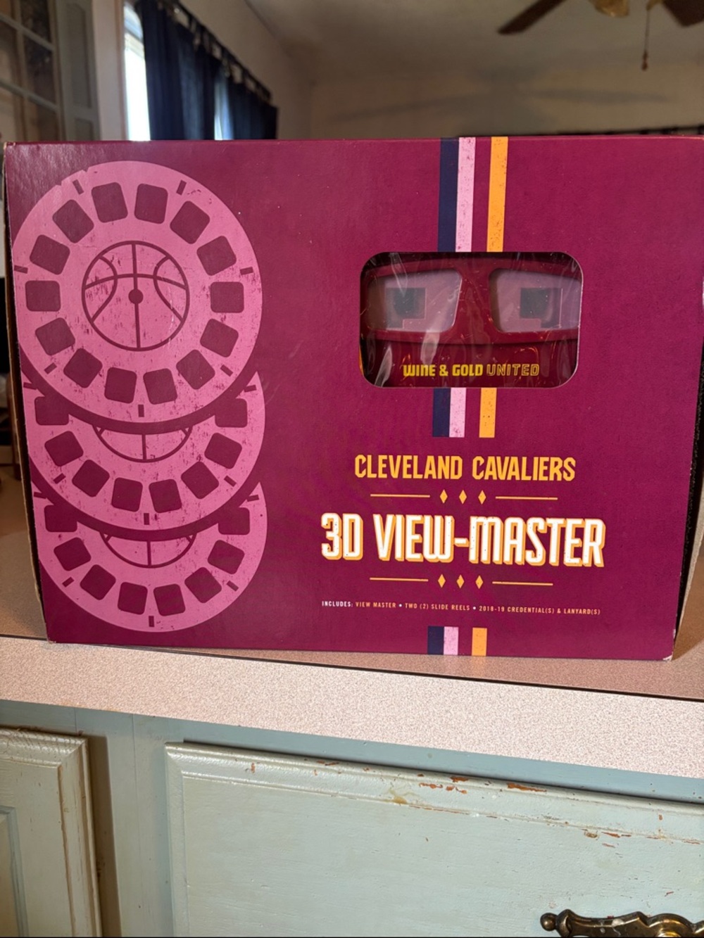 Cleveland Cavaliers 3D View-Master - Wine & Gold